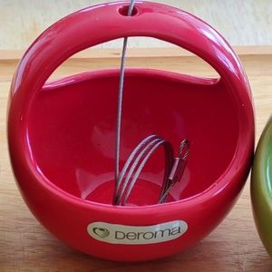 Deroma mini ceramic hanging planters